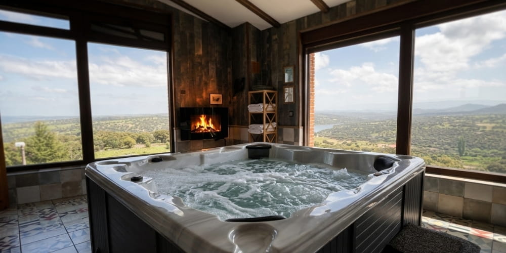 Casa Rural con SPA Mirador Sierra de Gredos en Guijo de Ávila - SPA